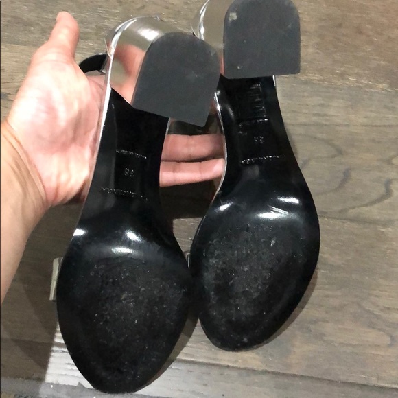 Balenciaga Argent Sandals in Silver/Mirror - Picture 6 of 6